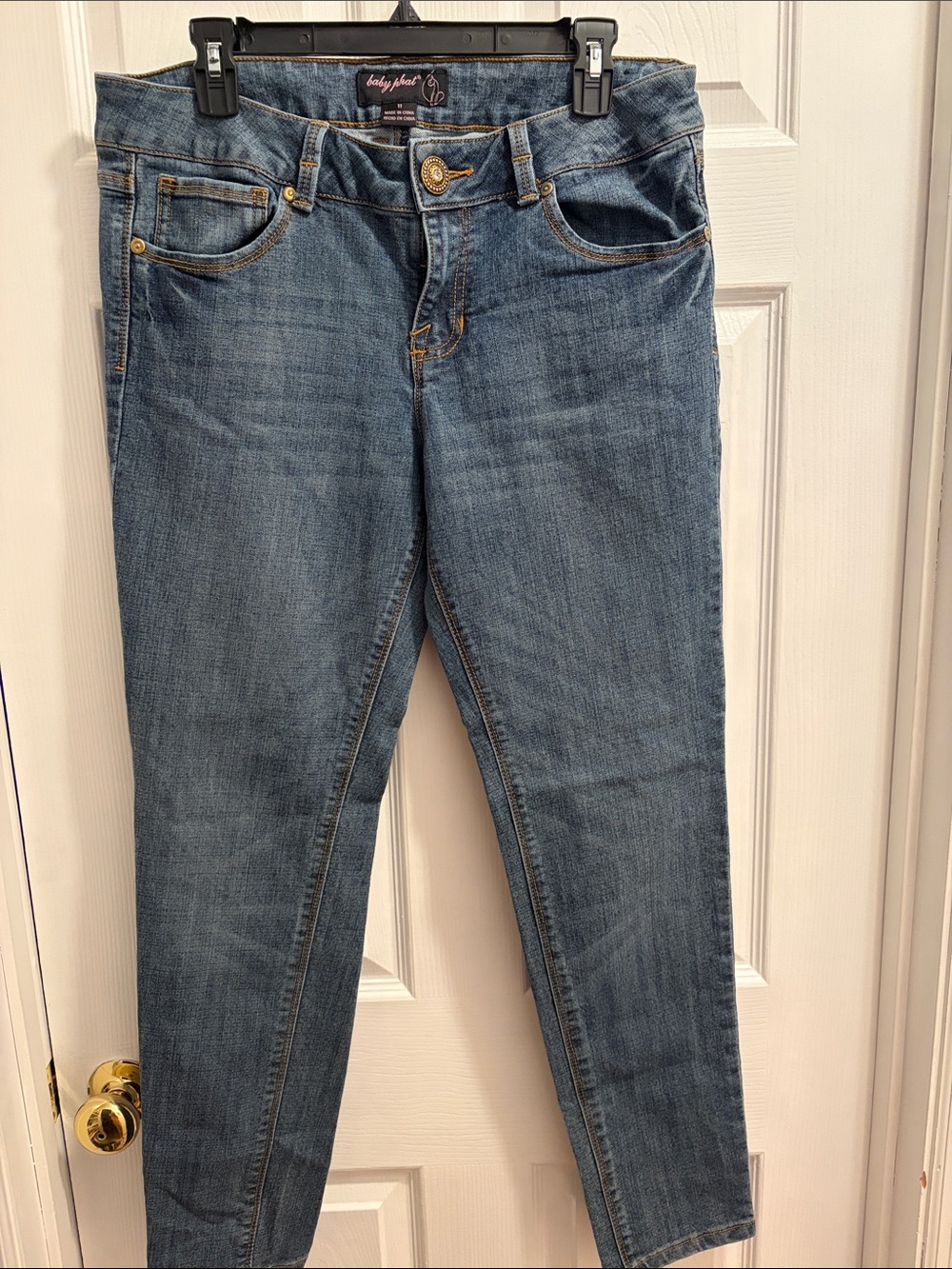 Baby Phat Women’s Medium Blue Skinny Jeans